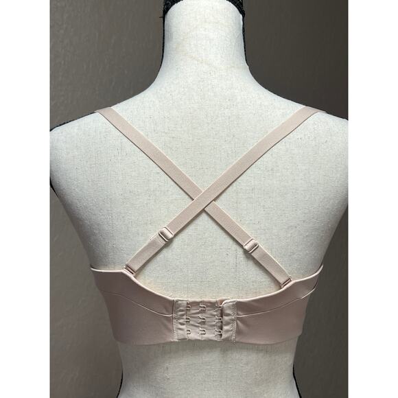 Maidenform Convertible Adjustable Straps Strapless Multiway Bra Beige Size 36D - Picture 3 of 9